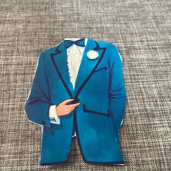 Vintage, Magic Wand, Bride & Groom, Paper Dolls - Picture 5 of 6